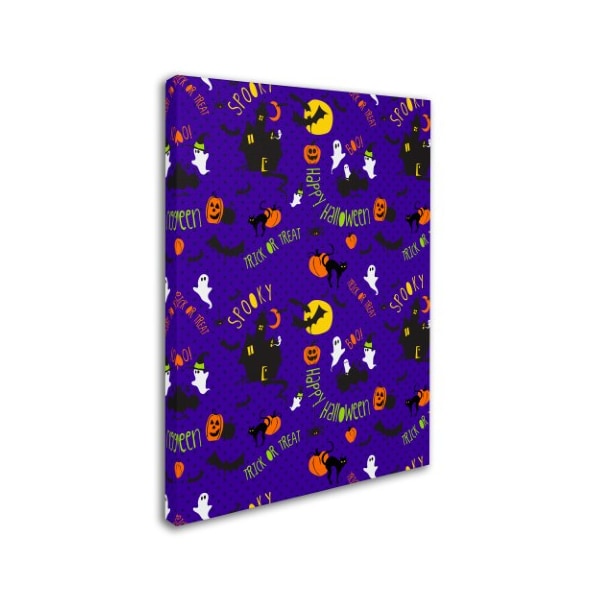 Fiona Stokes-Gilbert 'Halloween 1' Canvas Art,14x19